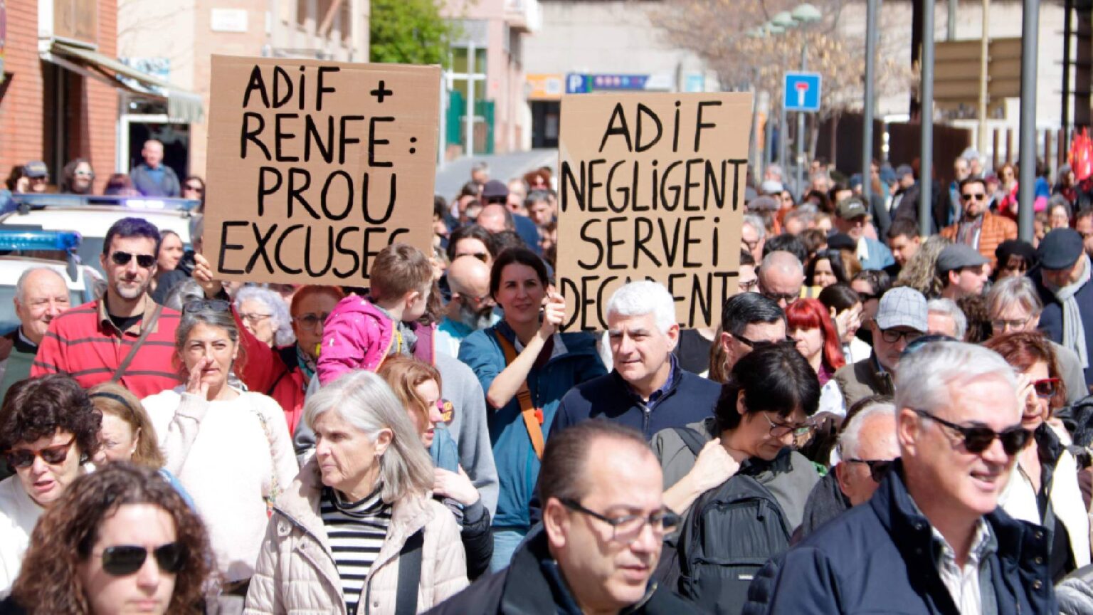 Protestes per reivindicar millores a Rodalies / ElNacional