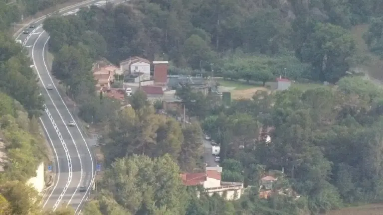 La C-55 a Esparreguera