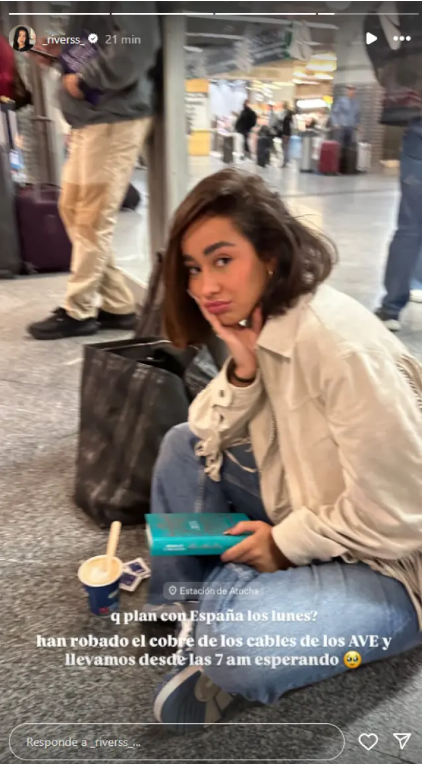 Stories d'Instagram de Marina Rives